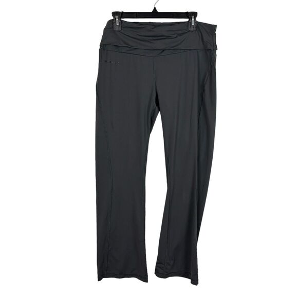 Merrell Opti-Wick Gray Roll Waist Pants Women's 12 Back Pocket - Picture 1 of 5